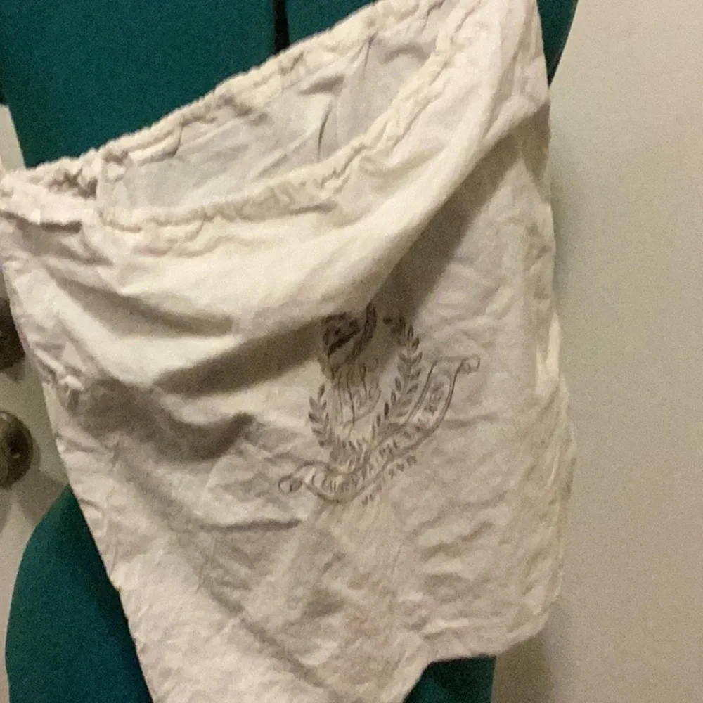 100% Cotton Bag Ralph Lauren drawstring